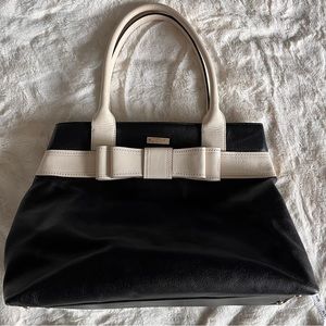 Black Kate Spade Bow Purse